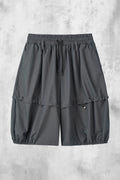 Gothic Balloon Fit Bermuda Shorts — gallery 976