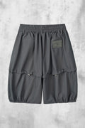 Gothic Balloon Fit Bermuda Shorts — gallery 977