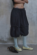 Gothic Balloon Fit Bermuda Shorts — detail 983