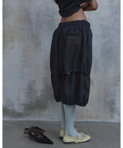 Gothic Balloon Fit Bermuda Shorts — detail 984