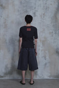 Triangle Bermuda Cotton Shorts — gallery 990