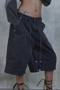 Triangle Bermuda Cotton Shorts — gallery 992