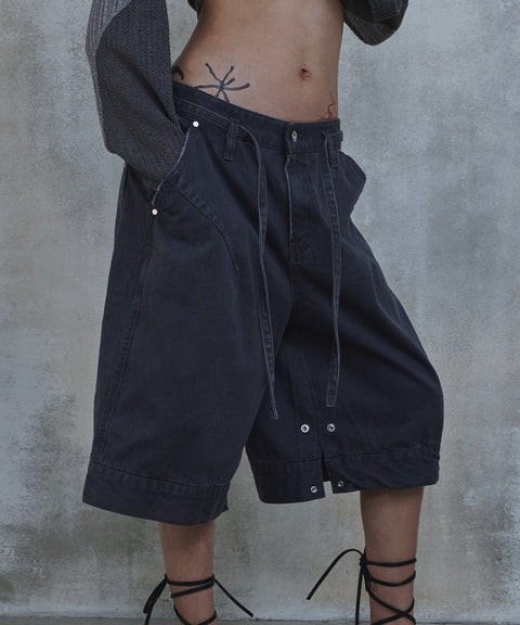Triangle Bermuda Cotton Shorts — gallery 992