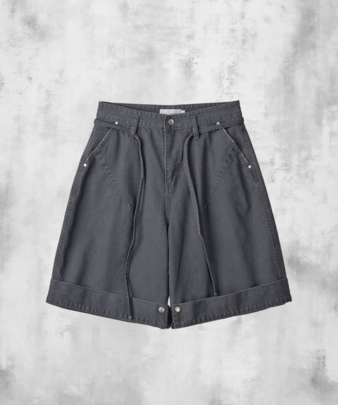 Triangle Bermuda Cotton Shorts — gallery 995