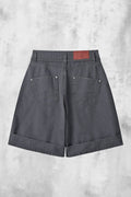 Triangle Bermuda Cotton Shorts — gallery 996