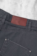 Triangle Bermuda Cotton Shorts — gallery 998