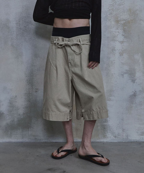 Triangle Bermuda Cotton Shorts — gallery 1016