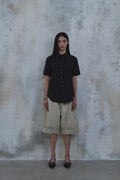Triangle Bermuda Cotton Shorts — gallery 1018