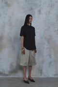 Triangle Bermuda Cotton Shorts — gallery 1019