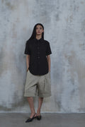 Triangle Bermuda Cotton Shorts — gallery 1021