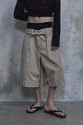 Triangle Bermuda Cotton Shorts — gallery 1024