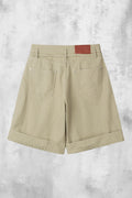 Triangle Bermuda Cotton Shorts — gallery 1029