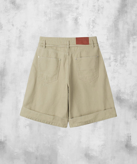 Triangle Bermuda Cotton Shorts — gallery 1029