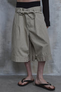 Triangle Bermuda Cotton Shorts — gallery 1034