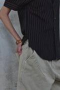 Triangle Bermuda Cotton Shorts — detail 1035