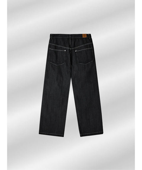 Denim Stripe Double Knee Pants — gallery 1109