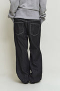 Denim Stripe Double Knee Pants — gallery 1114