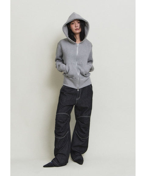 Denim Stripe Double Knee Pants — detail 1119