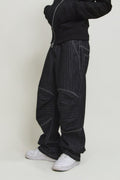Denim Stripe Double Knee Pants — detail 1123