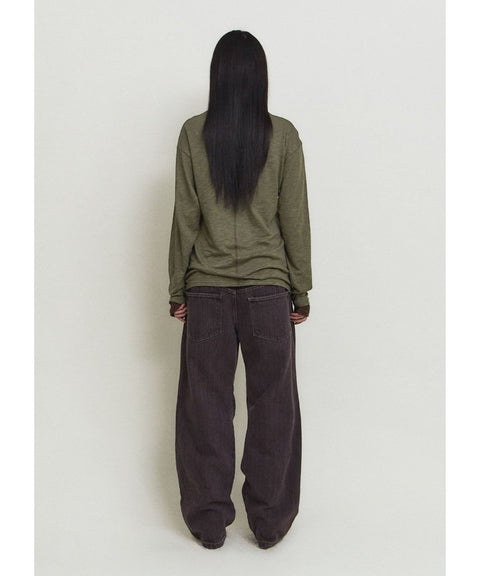 Dyed Herringbone Double Knee Pants — gallery 1164