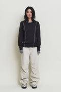 Dyed Herringbone Double Knee Pants — gallery 1178