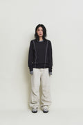 Dyed Herringbone Double Knee Pants — detail 1185