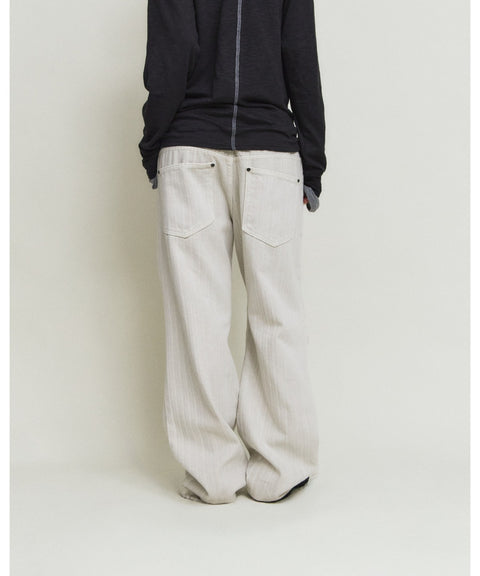 Dyed Herringbone Double Knee Pants — detail 1189