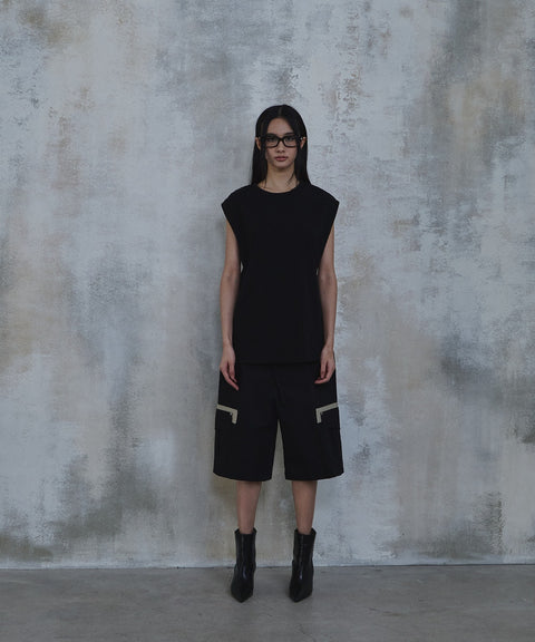 Forward Shoulder Sleeveless Top — gallery 1221