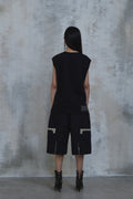 Forward Shoulder Sleeveless Top — gallery 1223