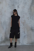 Forward Shoulder Sleeveless Top — gallery 1224