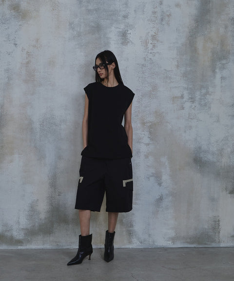Forward Shoulder Sleeveless Top — gallery 1224