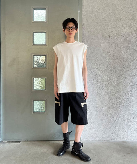 Forward Shoulder Sleeveless Top — gallery 1234