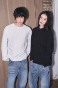 Bamboo Roll-Up Boat Neck Knit — detail 1260
