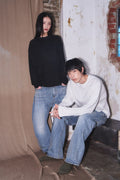 Bamboo Roll-Up Boat Neck Knit — detail 1261