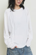 Bamboo Roll-Up Boat Neck Knit — detail 1262