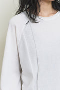 Bamboo Roll-Up Boat Neck Knit — detail 1263