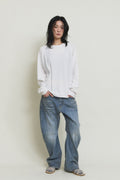 Bamboo Roll-Up Boat Neck Knit — detail 1265