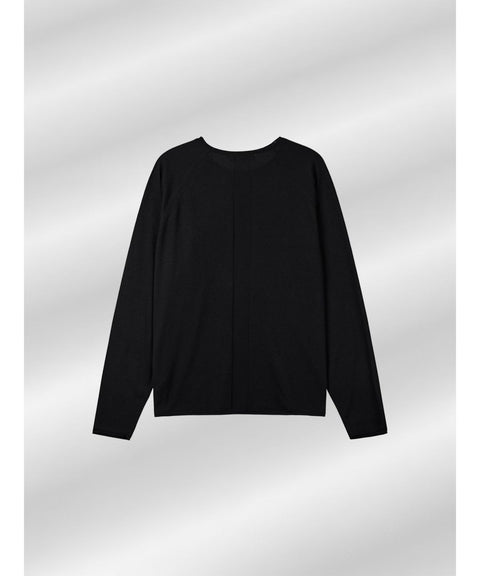 Bamboo Roll-Up Boat Neck Knit — gallery 1268