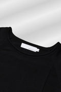 Bamboo Roll-Up Boat Neck Knit — gallery 1269