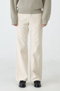 W_ESSENTIAL Straight Denim Pants