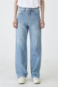W_ESSENTIAL Straight Denim Pants