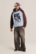 Wide Straight Washed Denim Pants