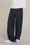 Raw Straight Denim Pants