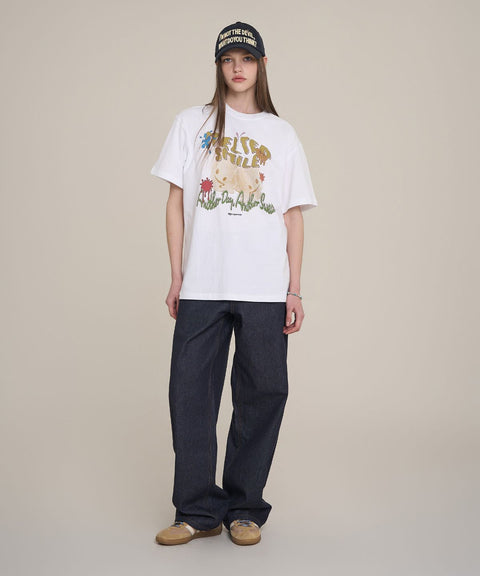 Raw Straight Denim Pants