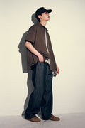 Raw Straight Denim Pants