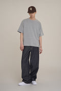 Raw Straight Denim Pants