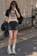 98 California Raglan Short Sleeve T-Shirt – Snap