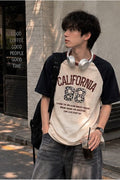 98 California Raglan Short Sleeve T-Shirt – Snap