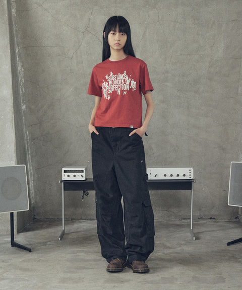 Over Perfection Cropped Short Sleeve T-Shirt