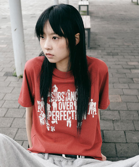 Over Perfection Cropped Short Sleeve T-Shirt